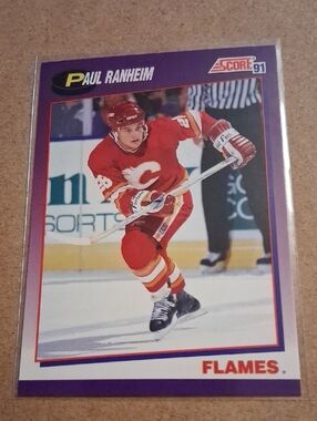 Ranheim Calgary Flames Hockey Trading Cards